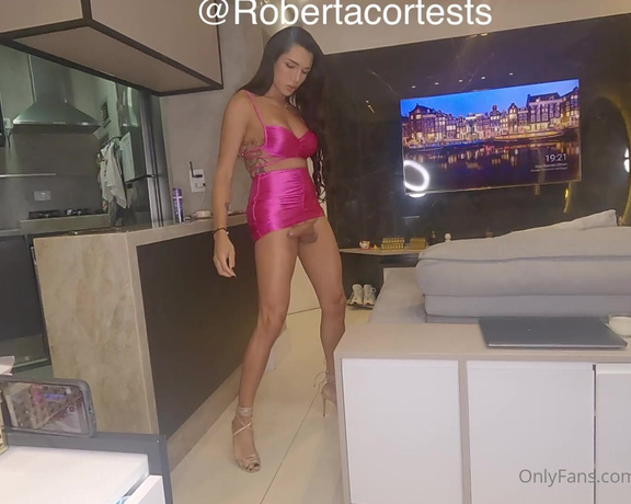 Roberta Cortes TS aka Robertacortes OnlyFans - Hello babes sorry for that long delay , the complete video of the week came! Is a really hot scene