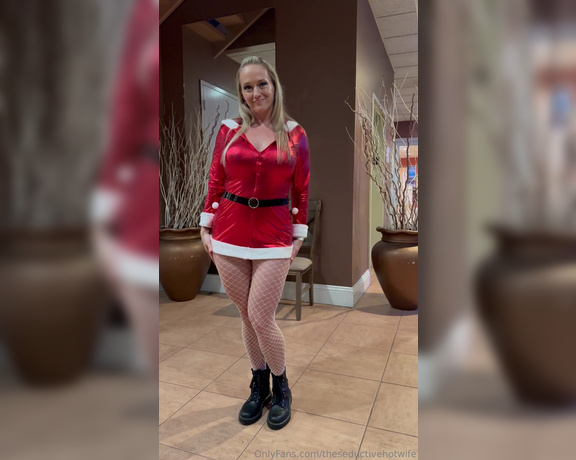 The Seductive Hotwife aka Theseductivehotwife OnlyFans - Going to a naughty Santa party, who knows what slutty fun I’ll get into