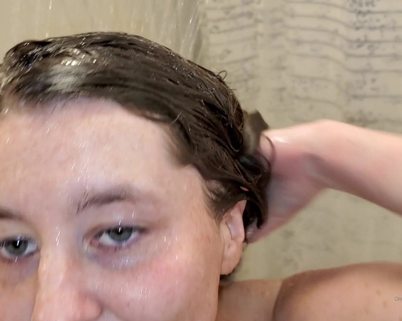 KCupQueen aka Kcupqueen OnlyFans - Big soapy boobs caught on shower cam