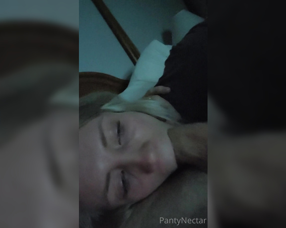 PantyNectar aka Pantynectar OnlyFans - Sometimes a late night bj is all thats needed