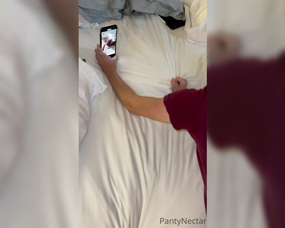 PantyNectar aka Pantynectar OnlyFans - Another pregnancy video per request this one is a super hot cream pie pushed out at the end 1