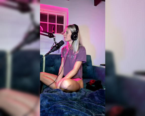 PantyNectar aka Pantynectar OnlyFans - Livestream Encore Episode 34 of The Panty Nectar podcast live panty giveaway!