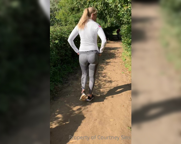 Courtney Sins aka Courtneysinsxo OnlyFans - Dog walk with me You know i love the outdoors!