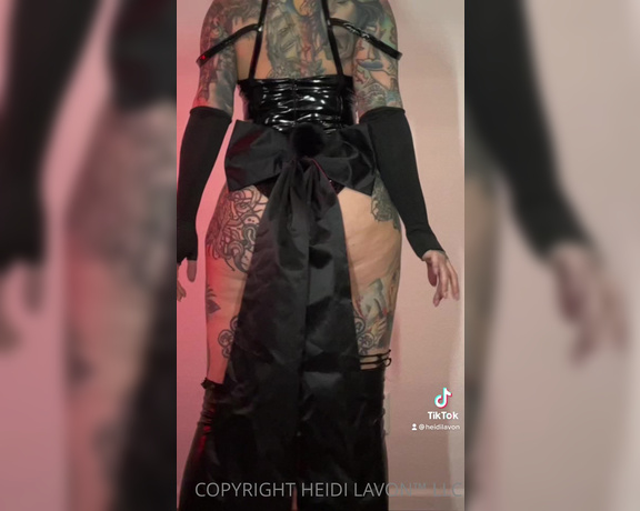 Heidi Lavon aka Heidilavon OnlyFans - Should I start posting the slutty non safe versions of my TikTok’s on here