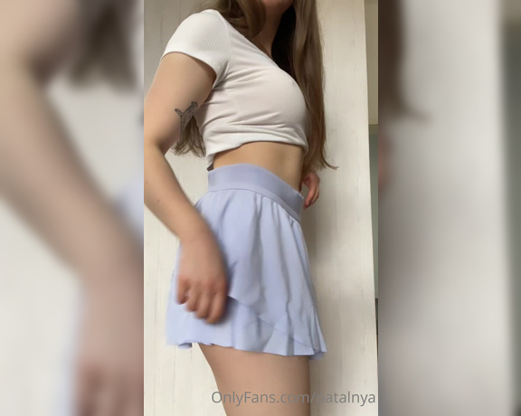 Natalnya aka Natalnya OnlyFans - I ordered a really cute skirt but its sadly a little too big around my waist, so Ill need to retur