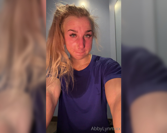 Abby Lynn Fit aka Abbylynnxxx OnlyFans - Sweaty cardio session p 2