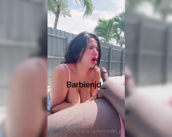 Barbienjd_ aka Model_gg OnlyFans - Slut me put, i love itim sending the full video