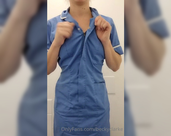 Becky aka Beckyxxoo OnlyFans - Nurse dress undress