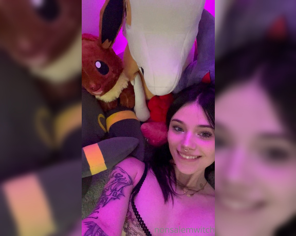 Salem aka Nonsalemwitch OnlyFans - I need more pokmon stuffies