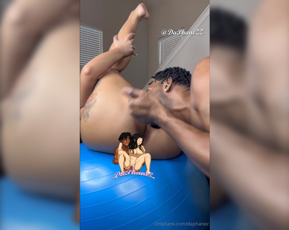 DaPhaneZ aka Daphanez OnlyFans - Work Me Out On This Ball Tip $1899 Like Video, Comment Dm Full, Ill Dm Full Video After Pussy