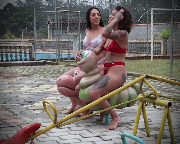NinaForbidden - I gave my friend's ass in the playground