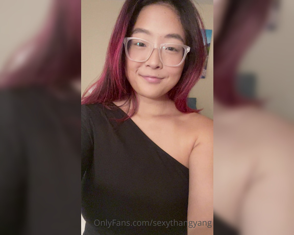 Kimberly Yang aka Sexythangyang OnlyFans - Little life update! Thanks for watching