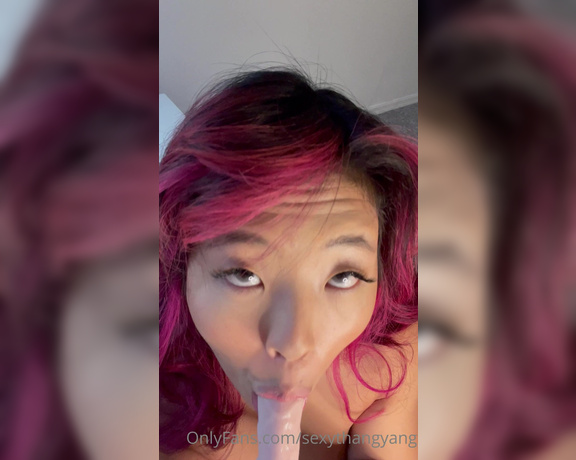 Kimberly Yang aka Sexythangyang OnlyFans - Can I PLEASE suck your cock