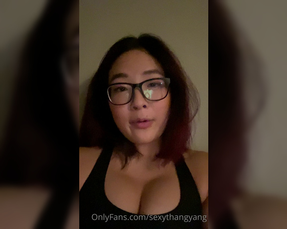 Kimberly Yang aka Sexythangyang OnlyFans - HUGE ANNOUNCEMENT!!! My OnlyFans is hearing it first SexyThangYang is coming back to MFC on Februar