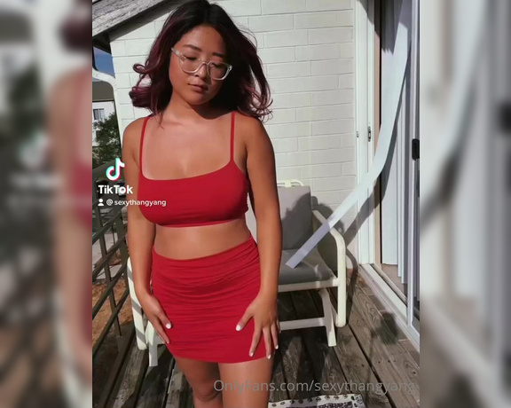 Kimberly Yang aka Sexythangyang OnlyFans - Can you pay my bills hope you enjoy this TikTok