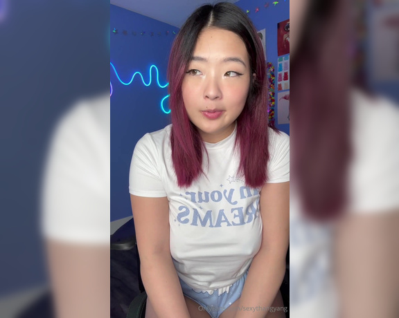 Watch Online Kimberly Yang Aka Sexythangyang Onlyfans Fantasize With