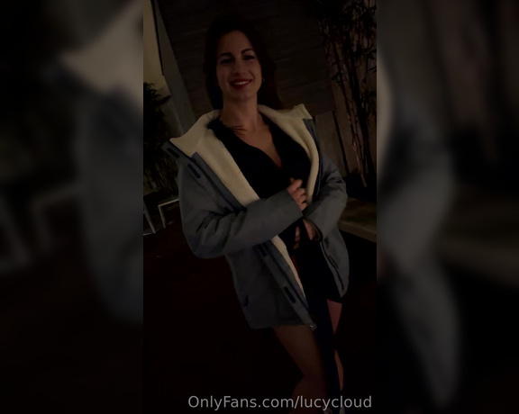 LucyCloud aka Lucycloud OnlyFans - Having some fun out last night