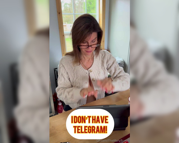 TheMaryBurke aka Themaryburke OnlyFans - Telegram scams are not