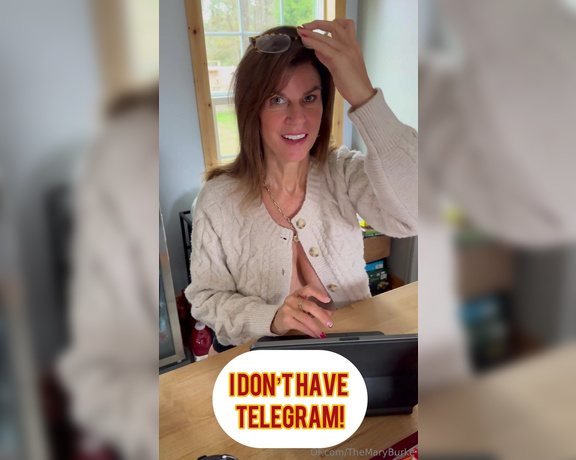 TheMaryBurke aka Themaryburke OnlyFans - Telegram scams are not