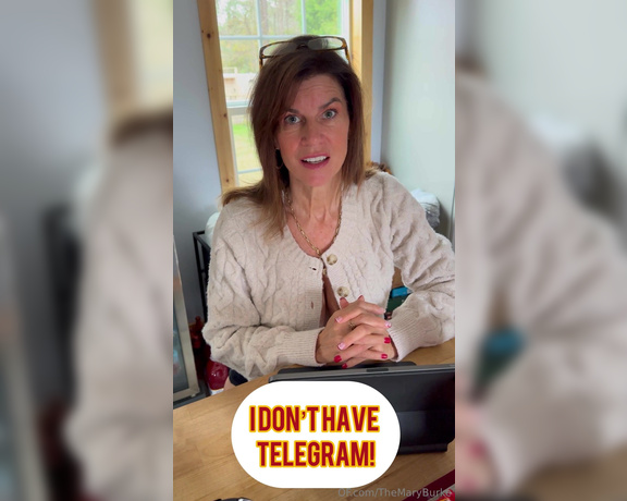 TheMaryBurke aka Themaryburke OnlyFans - Telegram scams are not