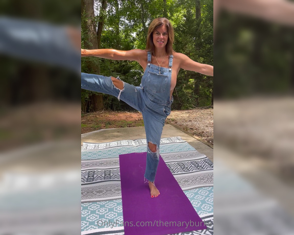 TheMaryBurke aka Themaryburke OnlyFans - Morning Yoga