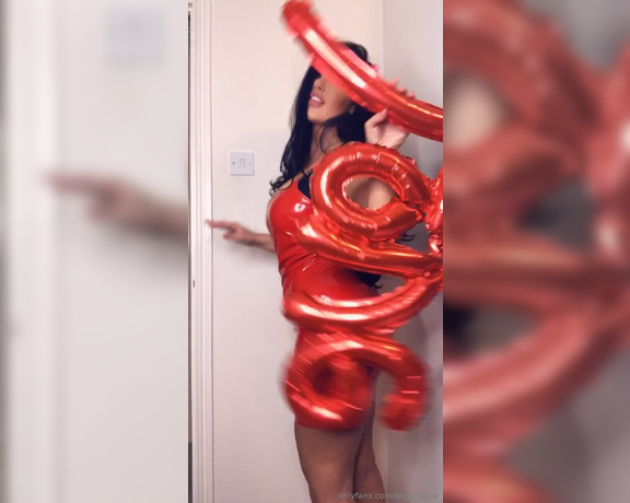 BeckyDee aka Beckyxdee OnlyFans - Got to love a bit of Red PVC on valentines