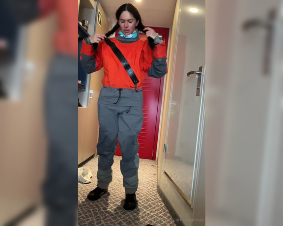 Aspen Rae aka Aspenrae OnlyFans - Going out kayaking in Antarctica is not a walk in the park!! So many layers of jackets, pants and