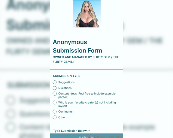 The Flirty Gemini VIP aka Flirtygem OnlyFans - SUBMIT A QUESTION, SUGGESTION, CONTENT IDEA, COMMENT OR EVEN JUST FEEDBACK WITH THE LINK BELOW! ht 2