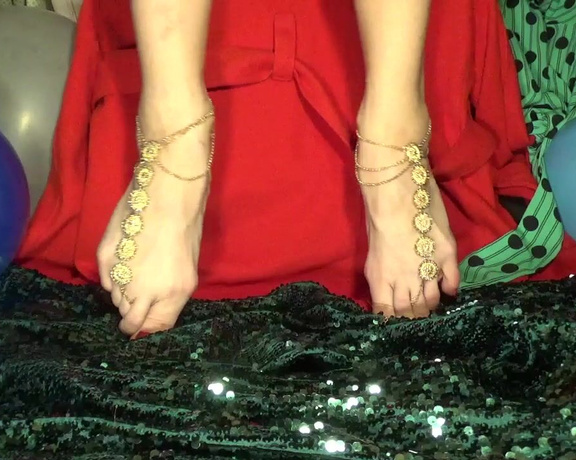 Goddess Vanessa Gypsy Arched Feet