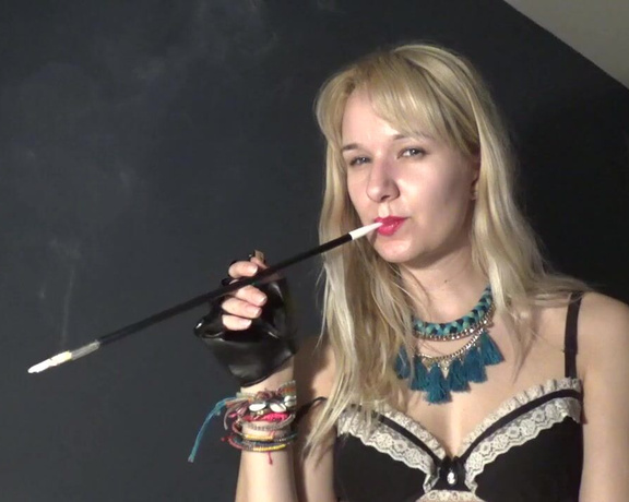 Goddess Vanessa S Smoking