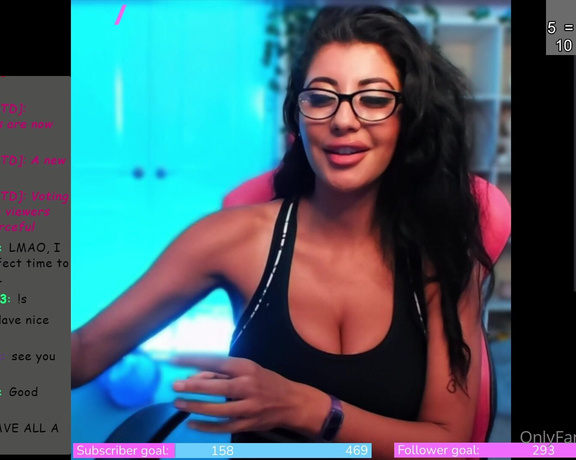 Cleo Patra aka Livecleo OnlyFans - Tits After Twitch #24 I have missed you Cum ALL over