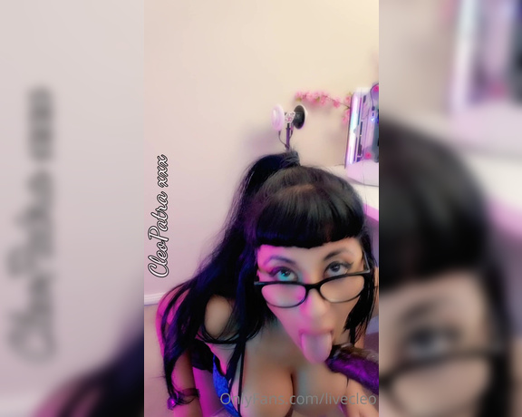 Cleo Patra aka Livecleo OnlyFans - After Class Detention #27 NNY13601 Suck with eye contact Cum on Big Tits Play with cum on Tits