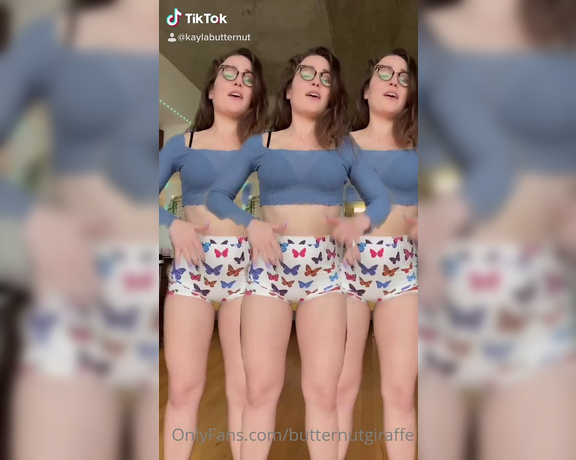 Kayla aka Butternutgiraffe OnlyFans - I have a new tiktok I just don’t want to post it publicly