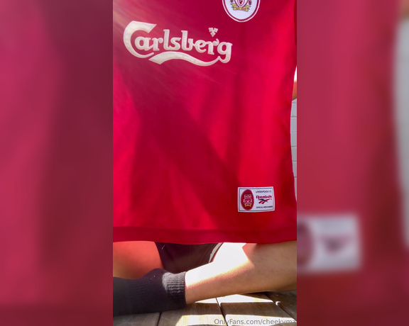 Mags aka Cheekymz OnlyFans - New footy shirt! They always arrive on Tuesday’s so when I came home this morning I arrived back