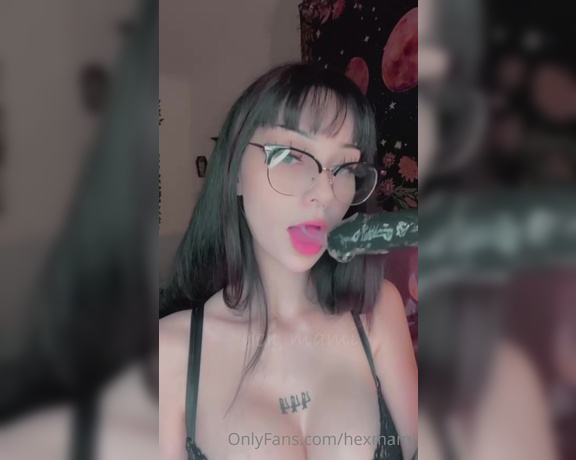 vngel aka Hexmami OnlyFans - Would you let me suck you