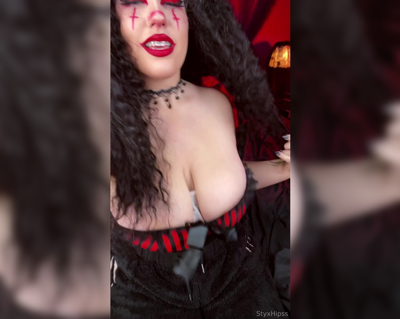 StyxHips aka Styxhips OnlyFans - Do you want the next PPV (this Halloween) to be CLOWN themed