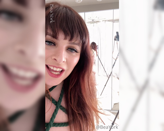 Bea York aka Beayork OnlyFans - [408] Here to spoil some of the movie magic, some behind the scenes and some candid Bea Swipe (if 1
