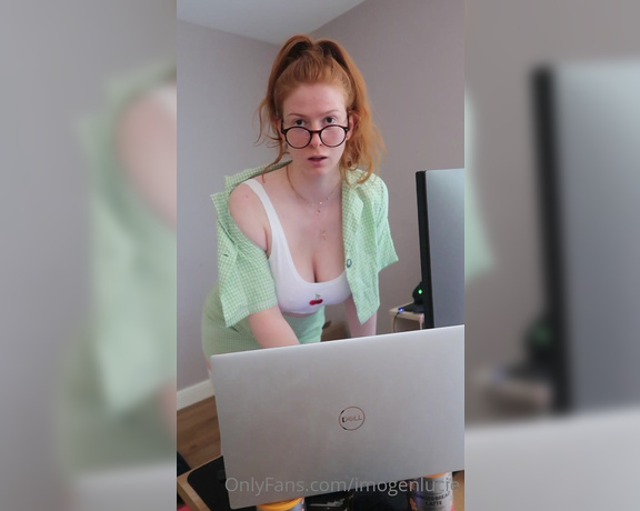 Imogen Lucie aka Imogenlucie OnlyFans - PART 1 slutty secretary roleplay you ask me to m33t you in the staff room