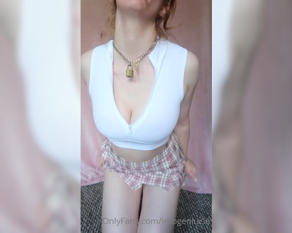 Imogen Lucie aka Imogenlucie OnlyFans - Who’s loving the pussy pics I sent in DM’s yesterday in this outfit hehe