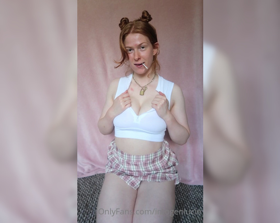 Imogen Lucie aka Imogenlucie OnlyFans - Who’s loving the pussy pics I sent in DM’s yesterday in this outfit hehe