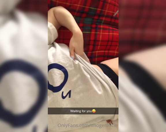 Imogen Lucie aka Imogenlucie OnlyFans - PART 2 Then, when you’re watching the game with the others, she starts snapchatting you from the oth