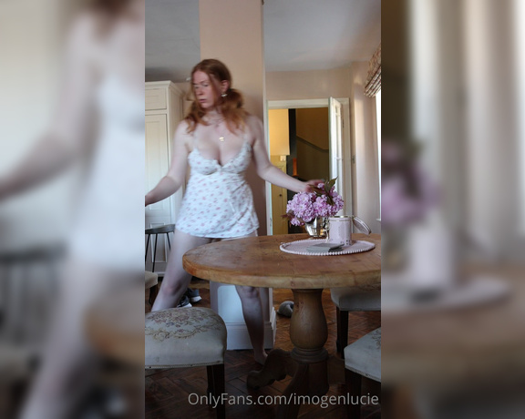 Imogen Lucie aka Imogenlucie OnlyFans - Are you looking up my dress!