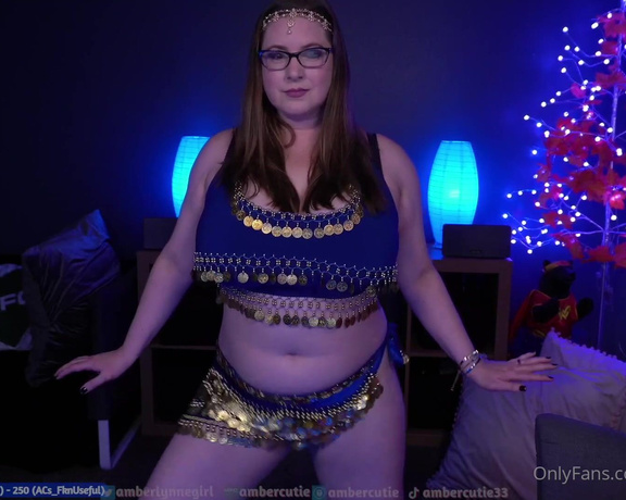 AmberCutie aka Ambercutie OnlyFans - #WiggleWednesday brings you clips from Fridays belly dancer shows Lots of jingle!