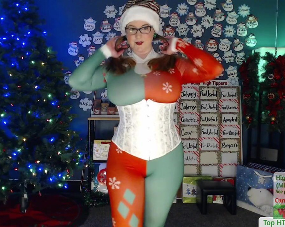 AmberCutie aka Ambercutie OnlyFans - My Xmas Eve outfit for my short cam time hangout, in case ya missed it )