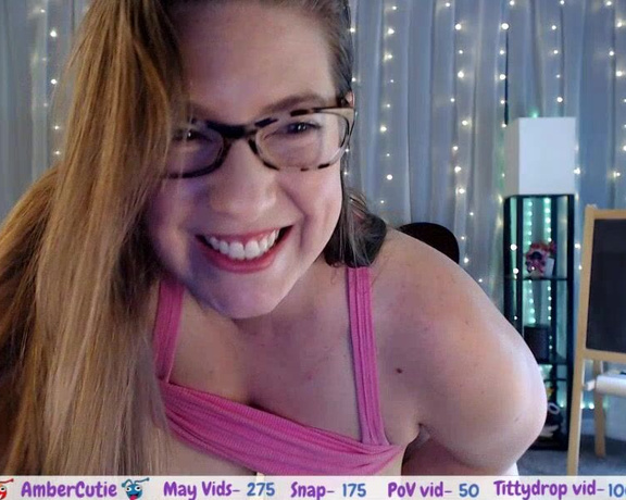 AmberCutie aka Ambercutie OnlyFans - Tight little tank top and itty bitty panties in this #ThrowbackThursday recording!