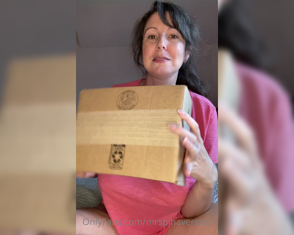 mrspjhaverstock aka Mrspjhaverstock OnlyFans - This is a What came in the mail today” video that got split into two parts (my camera just shut o 1