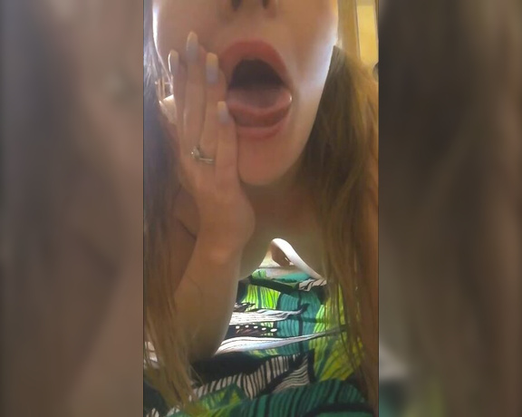 Harleyheartstop Oral Fixation Close Ups Tongue Finger