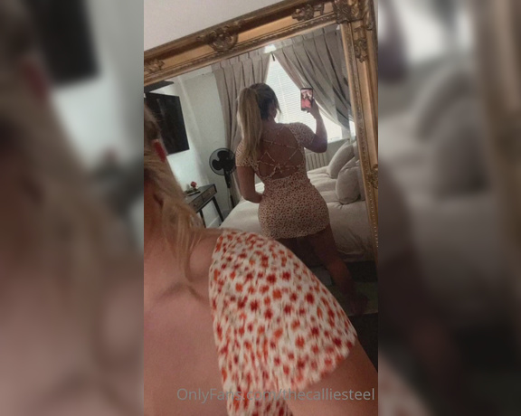 C A L L I E aka Thecalliesteel OnlyFans - Would you fuck me in this sundress