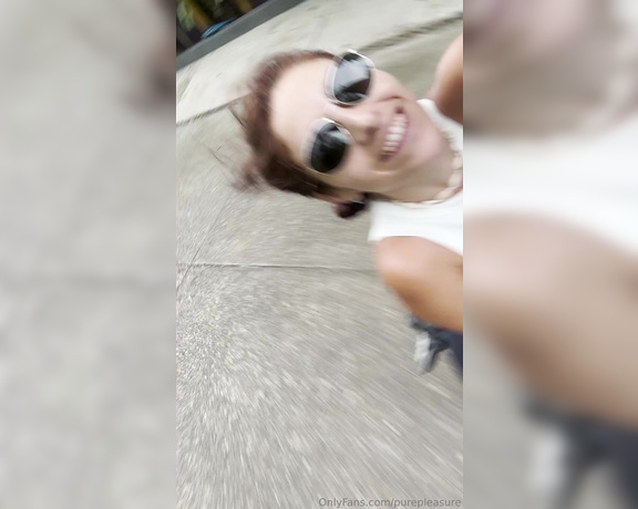 KATE aka Purepleasure OnlyFans - Some more fun hand recorded clips from our latest crazy video on motorbike It was so much joy!