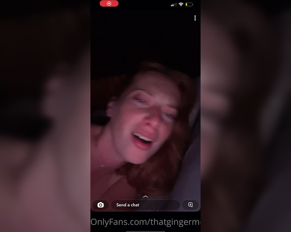 Morgan aka Thatgingermomo OnlyFans - The snaps I sent my hubby while he was in the house and I was getting fucked by my tinder guy @visca